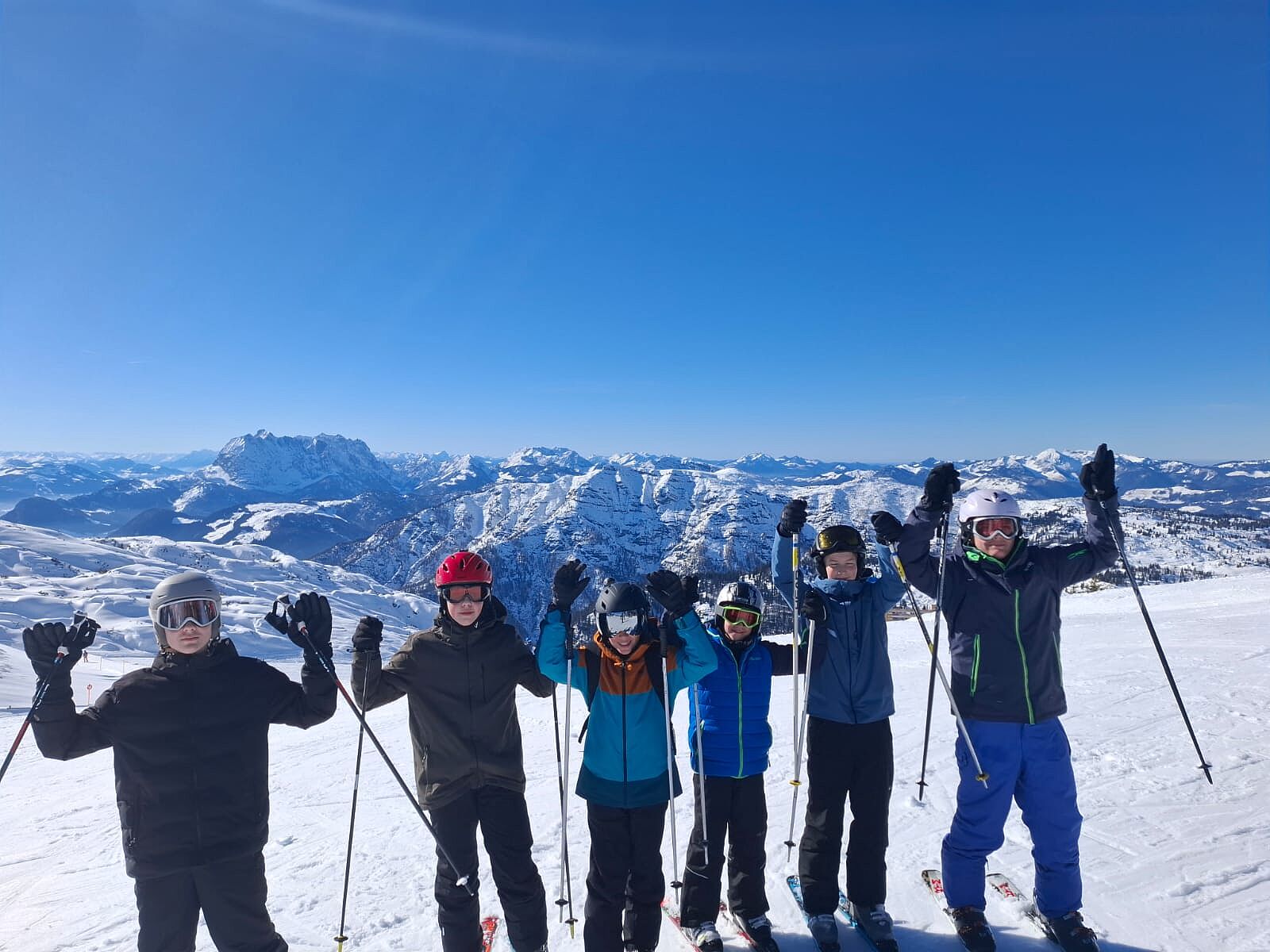 Wintersportwoche der 7. Klassen in Inzell